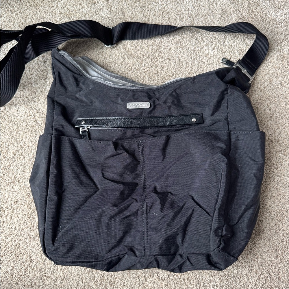 Baggalini Black Crossbody Bag